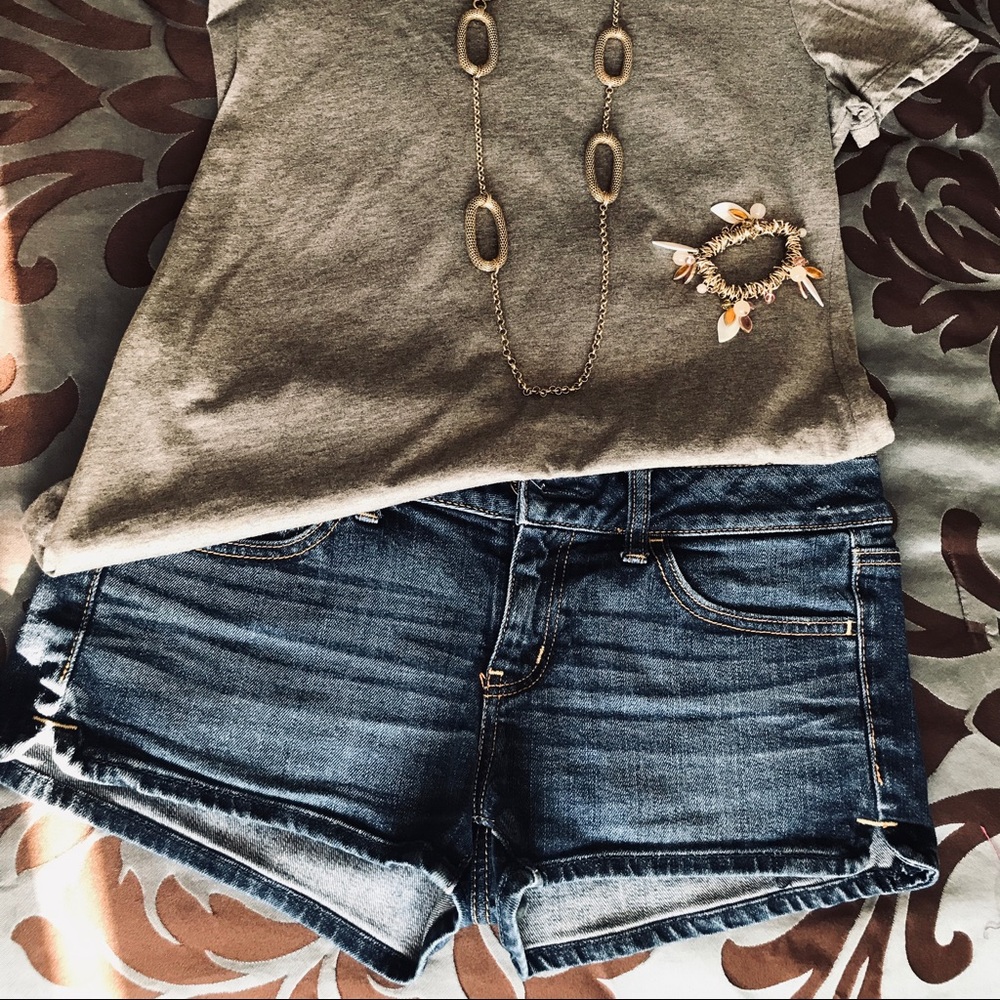 AMERICAN EAGLE 8/10 34” Shorts-Hipster